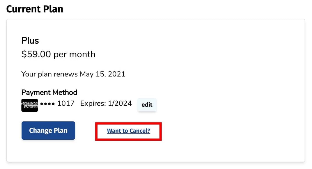 How do I cancel my account?